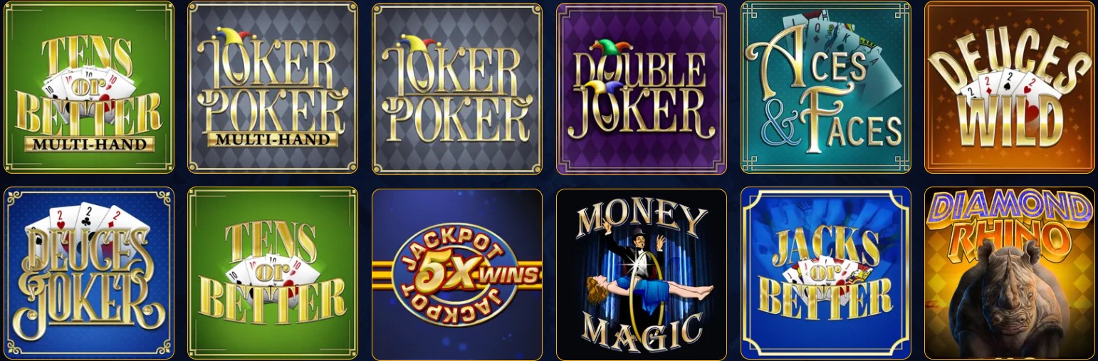 video poker in online casino svizzera