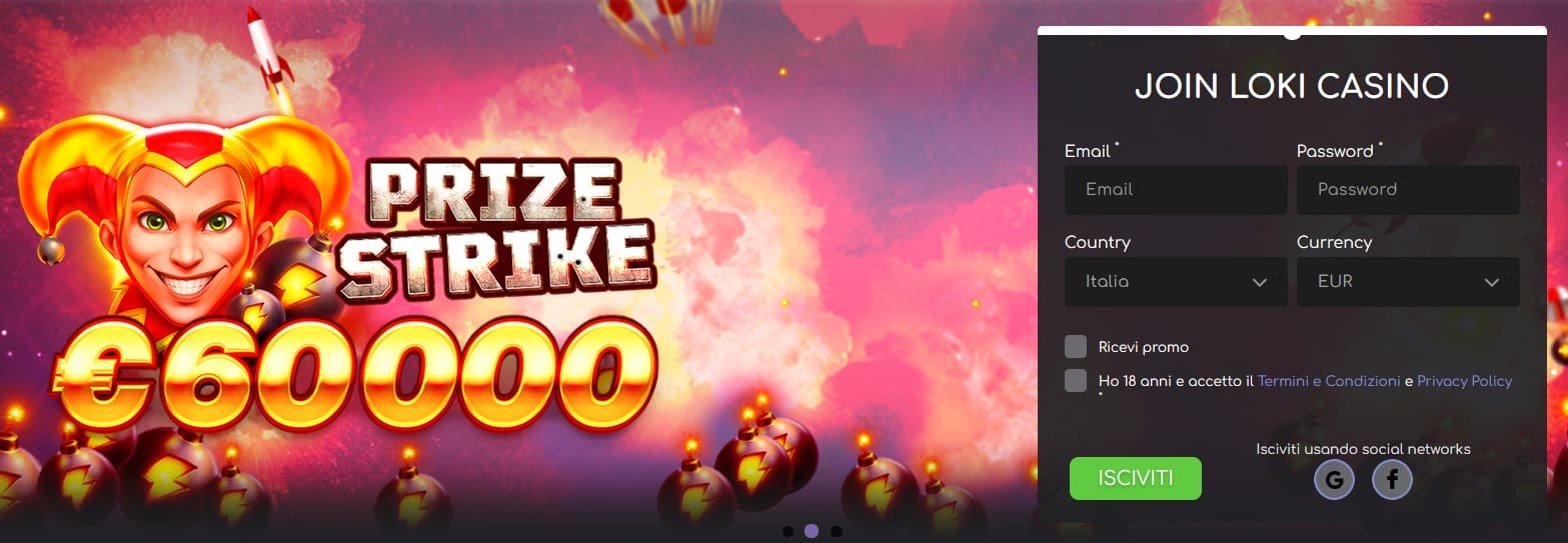 loki online casino svizzera