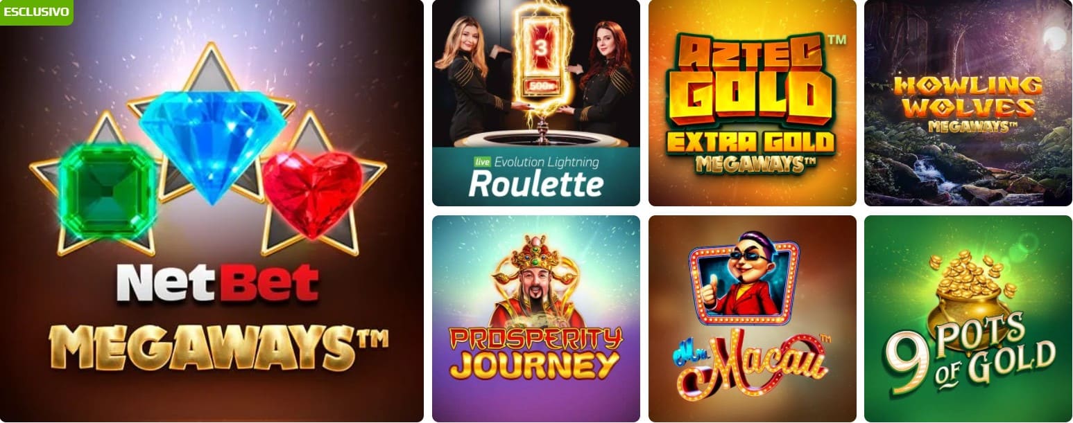 NetBet online casino games