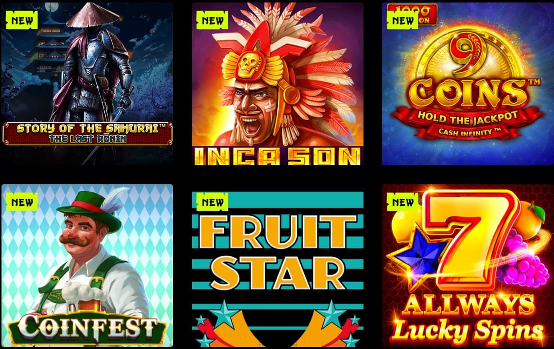 Nuovi giochi di casinò online