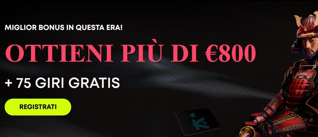 Registrazione a Spin Samurai