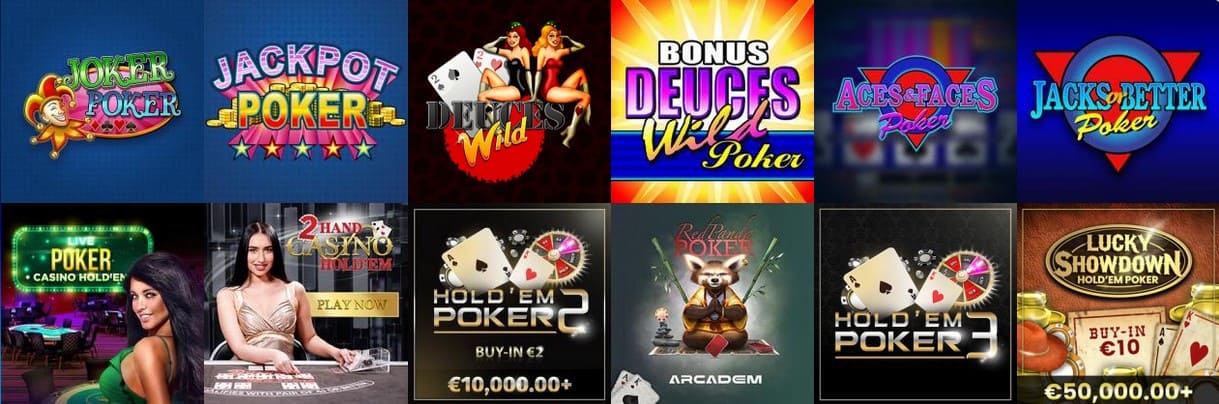 Video Poker games svizzera